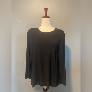 Stylish Black Long Sleeve Blouse
